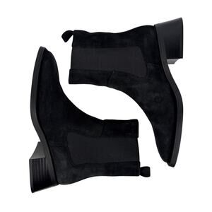 Vagabond Shoemakers Blanca Boots Womens 9 EU 39 Black Suede Square Toe